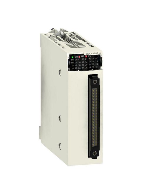 Product image for Square D BMXDDO3202K 0.1 Amp 24 VDC Output DC PLC Discrete Output Module