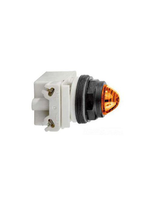 Product image for Square D 9001SKP38A9 30 mm 120 VAC/VDC Amber Lens Plastic Bezel Incandescent Standard Octagonal Pilot Light