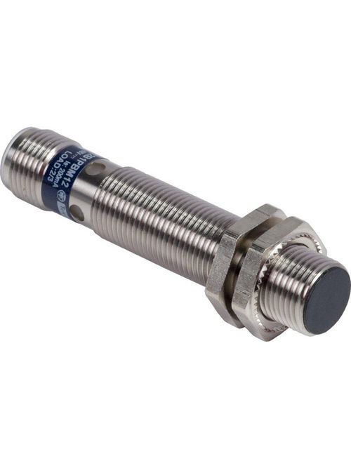 Product image for TES XS612B1PBM12 Inductive proximity sensors XS, inductive sensor XS6 M12, L62mm, brass, Sn4mm, 12...48 VDC, M12