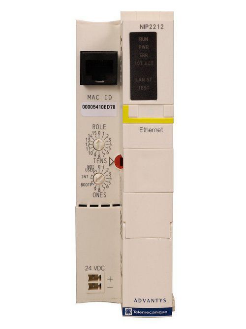 Product image for Square D STBNIP2212 Ethernet TCP/IP Network Interface Module