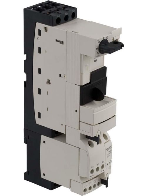 Product image for Square D LU2B12BL 200 to 600 VAC 12 Amp 3-Phase Screw Terminal Full Voltage Reversing Motor Starter Power Base