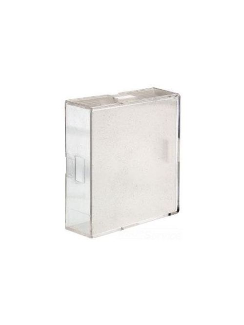 Product image for Square D 9001KXAA8 NEMA 1/2/3/3R/4/12/13 Amber Square 30 mm Push Button Cover