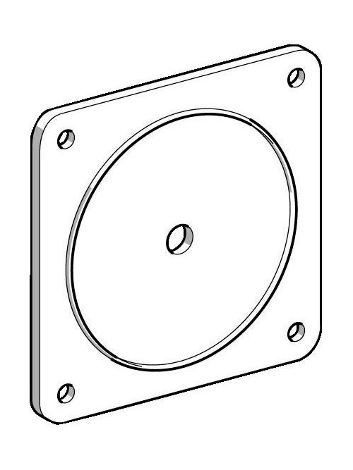 Product image for Square D KZ66 IP55 60 x 60 mm Manual Motor Control Switch Gasket Kit
