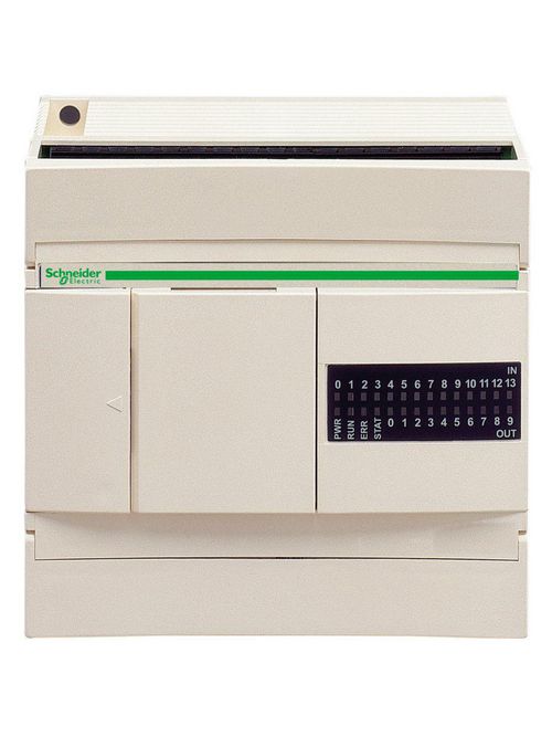 Product image for Square D TWDLCDA24DRF 14-Input 10-Output 24 VDC Compact Programmable Controller Base