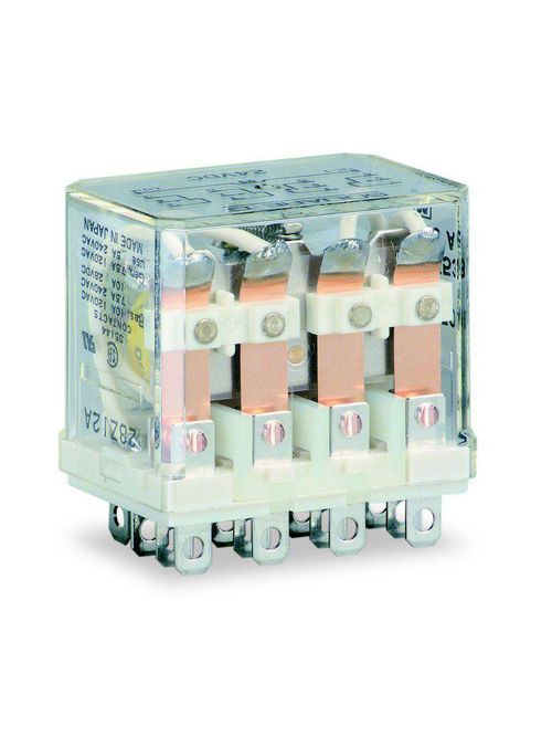 Product image for Square D 8501RSD4V51 12 VDC 3 Amp 4PDT Socket Mount DC Operated Miniature Plug-In Relay