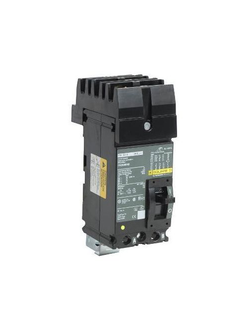 Product image for Square D FH26060AB 2-Pole 60 Amp 600 Volt Thermal Magnetic Molded Case Circuit Breaker