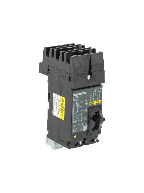 Product image for Square D FH26100AB 2-Pole 100 Amp 600 Volt Thermal Magnetic Molded Case Circuit Breaker