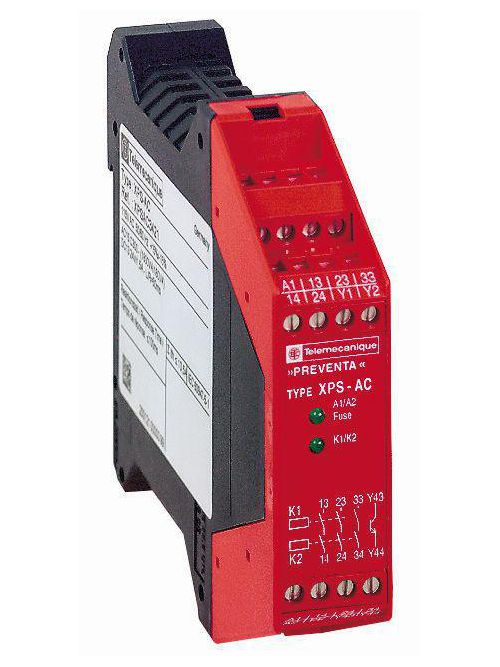 Product image for Square D XPSAC3421 115 VAC 3NO 2-LED Display Safety Relay Module