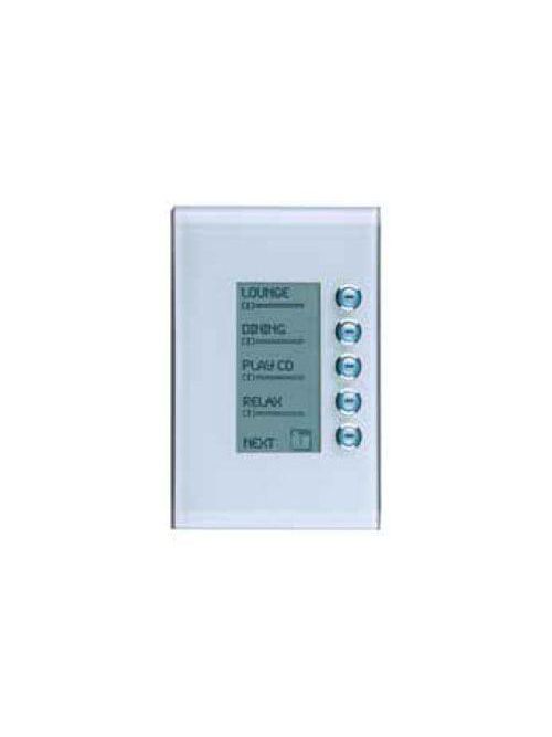 Product image for Square D SLC5085DLWE 4.57 x 2.95 x 1.2 Inch 36 VDC 22 mA White Saturn Keypad