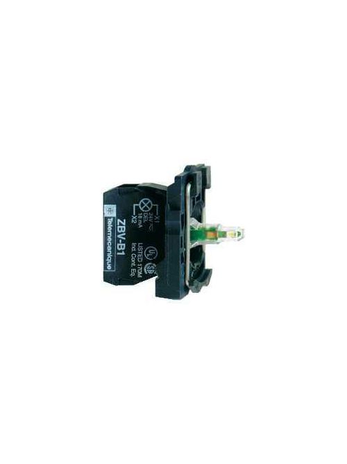 Product image for Square D ZB5AVBG6 22 mm 24 to 120 VAC/VDC Blue Push Button Light Module