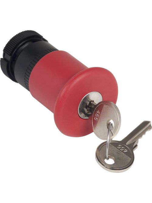 Product image for Square D ZA2BS944 40 mm Red Mushroom Push Button Head
