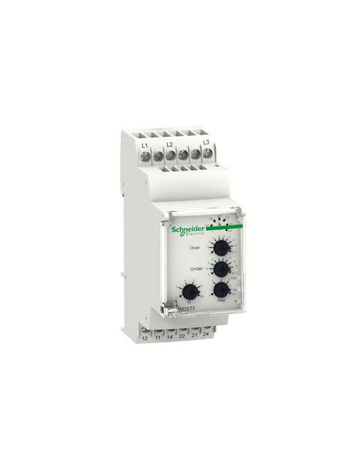 Product image for Square D RM35TF30 250 VAC/VDC 5 Amp 2CO Screw Terminal Phase Measurement Relay