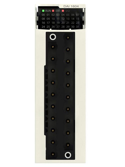 Product image for Square D BMXDAI1604 5 mA 100 to 120 VAC 3.8 W PLC AC Discrete Input Module