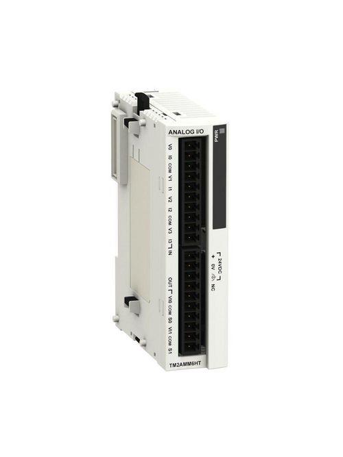 Product image for Square D TM2AMM6HT 4-Input 2-Output Expansion Analog I/O Module