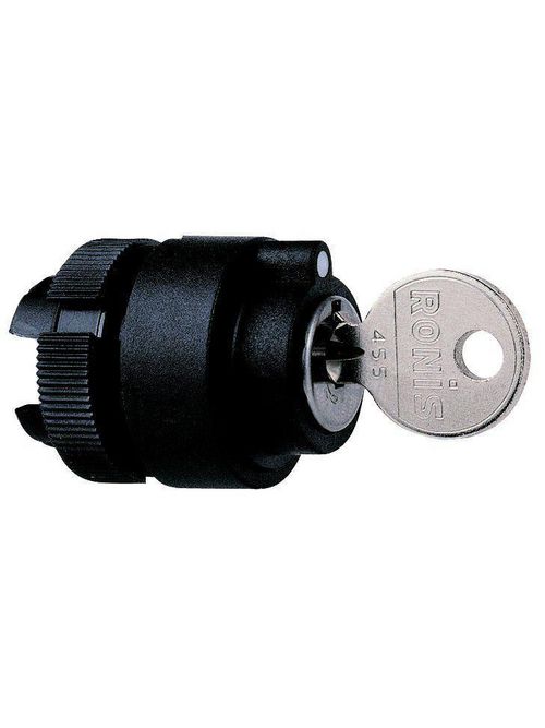 Product image for Square D ZA2BG4 22 mm 2-Position Maintained Key Non-Illuminated Selector Switch Operator