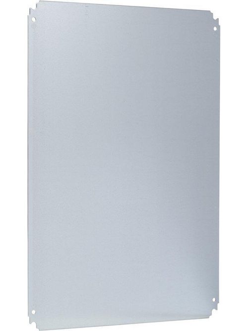 Product image for Square D NSYMM75 17.7 Inch x 25.6 Inch Plain Galvanized Steel Mounting Plate