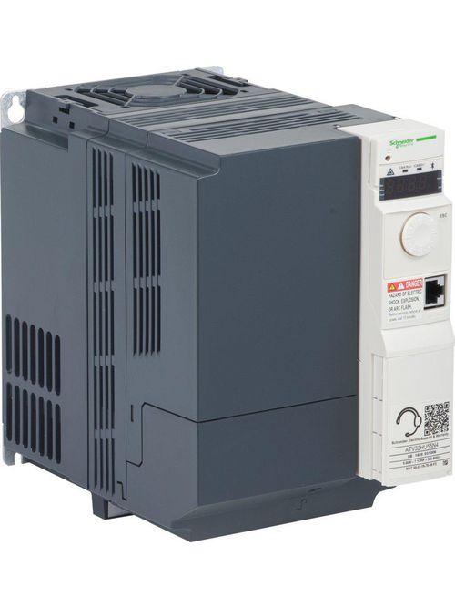 Product image for Square D ATV32HU55N4 480 VAC 7.5 Hp 3-Phase Variable Speed Drive