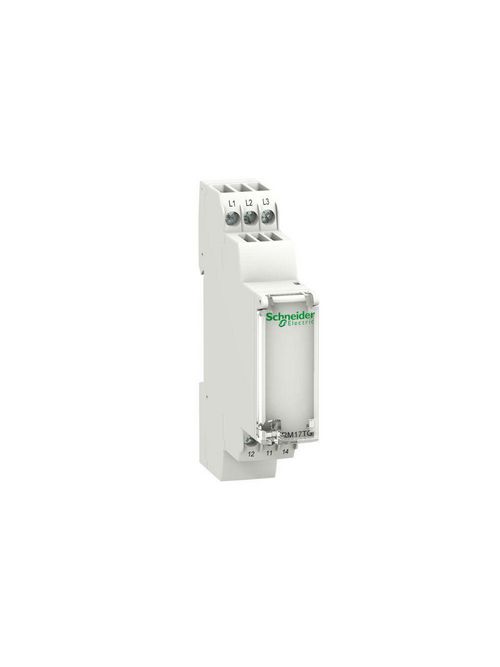 Product image for Square D RM17TG00 250 VAC/VDC 5 Amp 3-Phase 1NO 1NC Plastic 35 mm Din Rail Mount Multi-Functional Relay