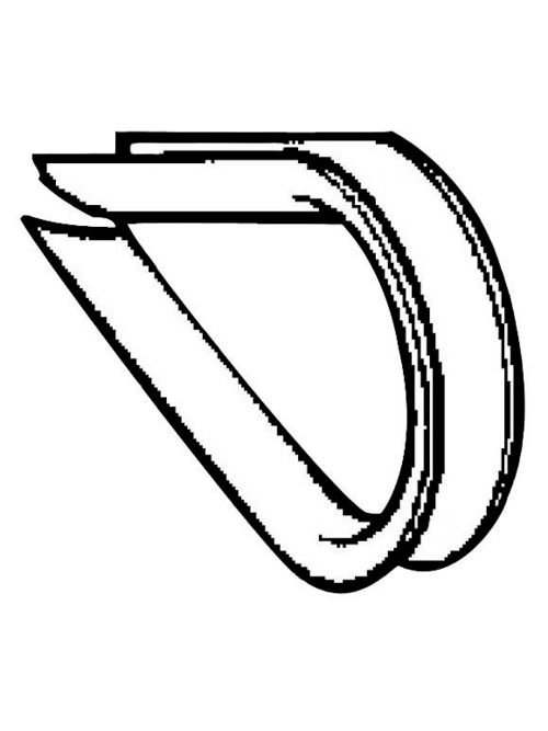 Product image for TES XY2CZ701 TES Emergency stop rope pull switches XY2C, cable end protector, ? 3.2 mm, for XY2C