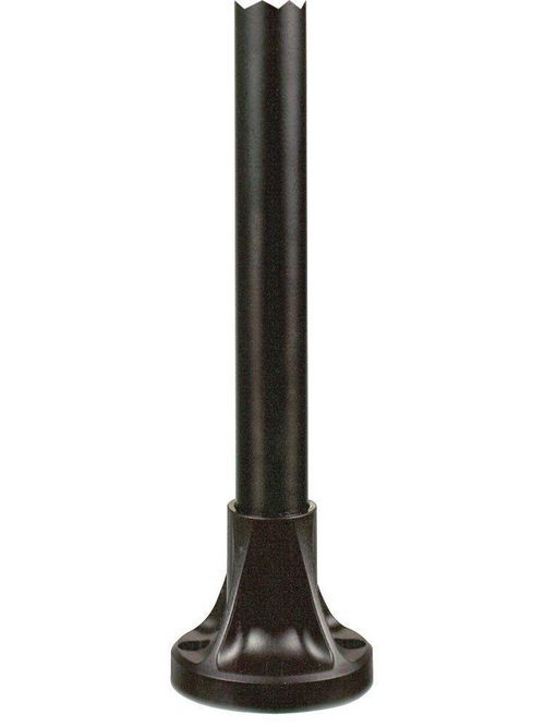 Square D XVBZ03 15.75 Inch x 400 mm Black Aluminum Tower Light Tube with Integral Plastic Mounting Base Product image for Square D XVBZ03 15.75 Inch x 400 mm Black Aluminum Tower Light Tube with Integral Plastic Mounting Base