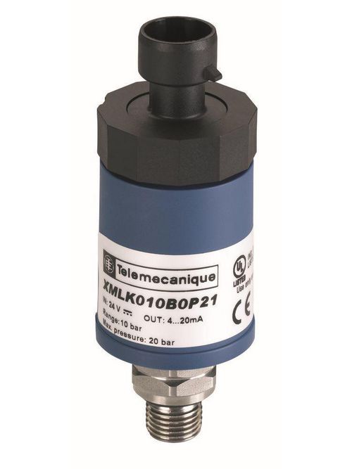 Product image for TES XMLK200P2D23 Electronic pressure sensors, Pressure sensors XM, sensor XMLK, 0...200 PSI, 1/4NPT, 4...20 mA, M12, set of 1