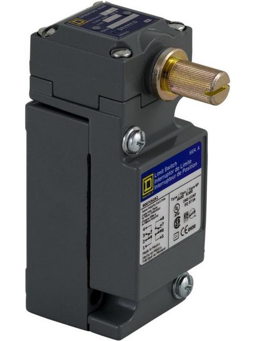 Product image for TES 9007AEQ2789 600 VAC 10 Amp 1NO 1NC Heavy Duty Limit Switch