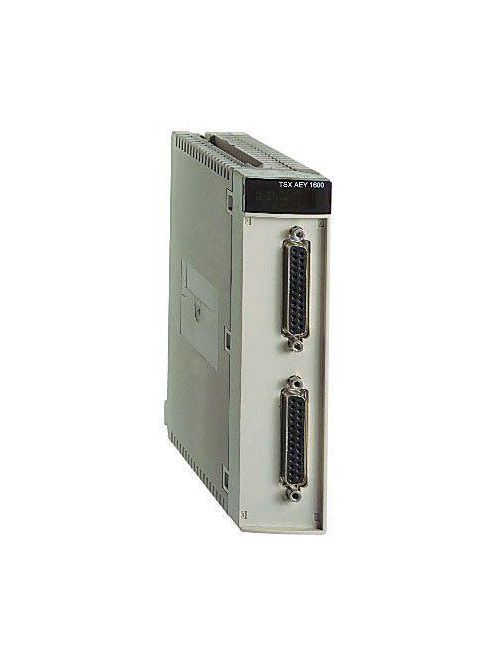 Product image for Square D TSXAEY1600 0 to 10 Volt 12-Bit Resolution 16-Input PLC Analog Input Module