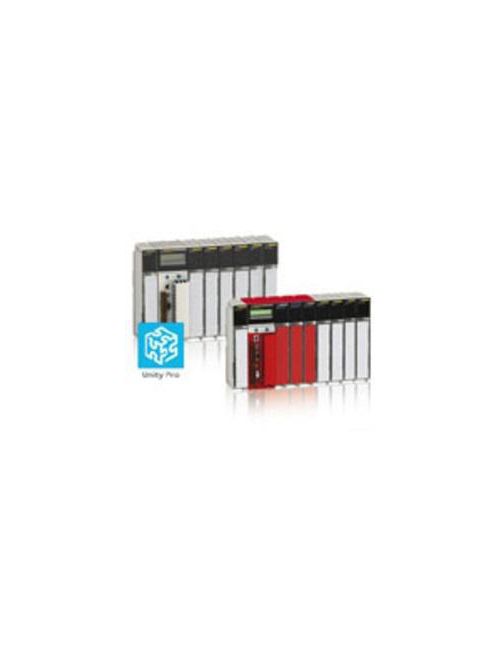 Product image for Square D 140CPU67261 3072 kB RAM 2760 mA 266 MHz 2-Rack Unity Hot Standby Processor