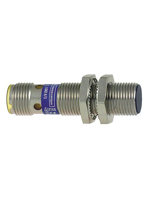 Product image for TES XS1N12PB349D Inductive proximity sensors XS, inductive sensor XS1 M12, L50mm, brass, Sn4mm, 12...24 VDC, M12