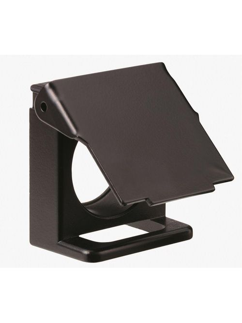 Product image for Square D ZB4BZ62 22 mm Black Push Button Padlockable Flap