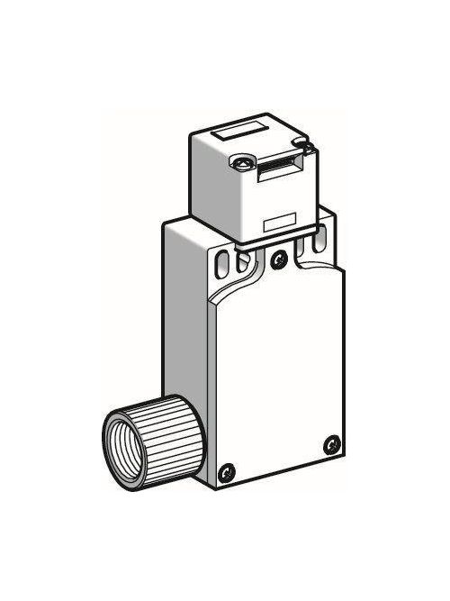 Product image for TES XCSTA593 Safety switch, TES Safety switches XCS, plastic XCSTA, 1NC + 2 NO, slow break, 2 entries tapped 1/2" NPT