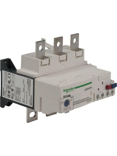 Product image for Square D LR9D5369 600 Volt 150 Amp 3-Pole Screw Clamp Terminal Solid State Thermal Overload Relay