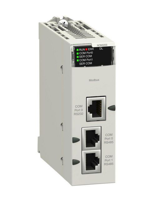 Product image for Square D BMXNOM0200 RS485/232 RJ45 Bus Module