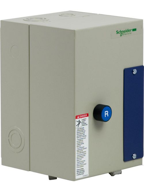 Product image for Square D LE1D323A62OG70 120 VAC 32 Amp 25 Hp 3-Phase 3-Pole NEMA 1 Enclosed Full Voltage Non-Reversing Starter