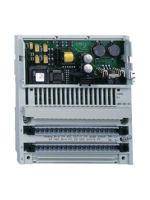 Product image for Square D 170ANR12091 125 x 47.5 x 141.5 mm 24 VDC 400 mA 8-Input 8-Output Discrete and Analog I/O Base