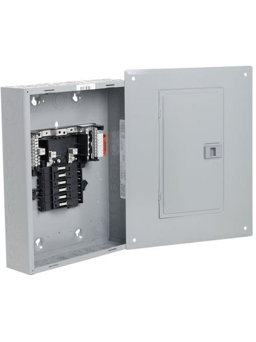 Product image for Square D QO11224L125GC 120/240 VAC 125 Amp 1-Phase 3-Wire 24-Circuit NEMA 1 Convertible Main Lug Load Center