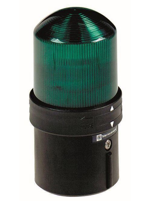 Product image for Square D XVBL33 70 mm 250 VAC/VDC 30 mA 10 W Green Polycarbonate Steady LED Illuminated Beacon