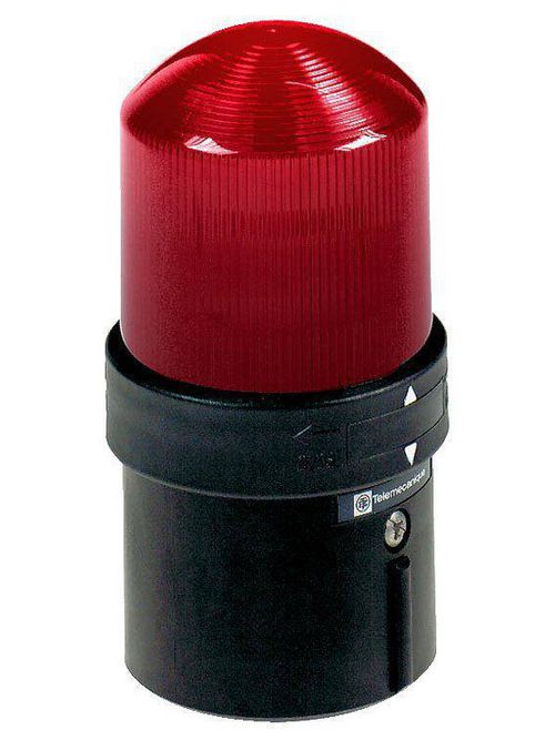Product image for Square D XVBL4M4 70 mm 230 VAC 15 mA 10 W Red Polycarbonate Flash LED Illuminated Beacon