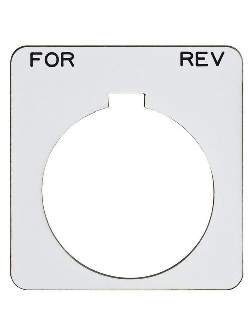 Product image for SQD 9001KN239WP PUSH BUTTON LEGEND