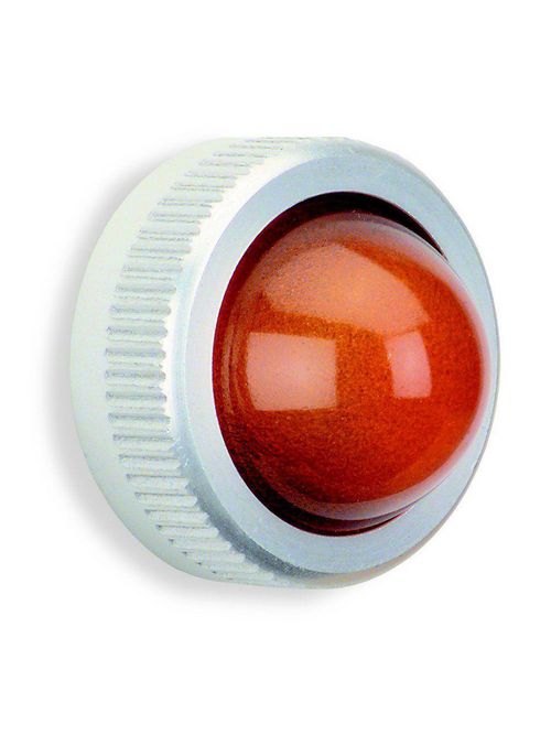 Product image for Square D 9001A6 30 mm Amber Glass Pilot Light Lens