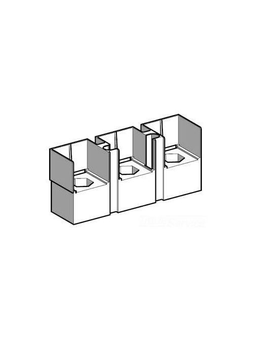 Product image for Square D LA9D115503 3-Pole Ring Tongue Terminal Connector