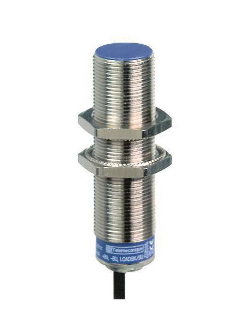 Product image for TES XS618B1MAL10 Inductive proximity sensors XS, inductive sensor XS6 M18, L62mm, brass, Sn8mm, 24...240VAC/DC, cable 10 m