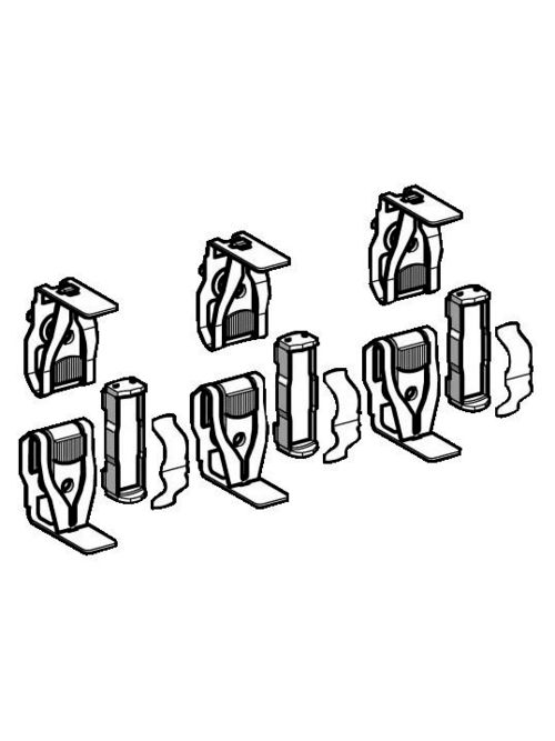 Product image for Square D LA5F400803 575 VAC 400 Amp 3-Pole Main Contact Set