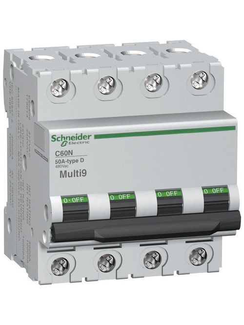 Product image for Square D MG24491 3-Pole 63 Amp 480 Star/277 Volt Thermal Magnetic Supplementary Protector