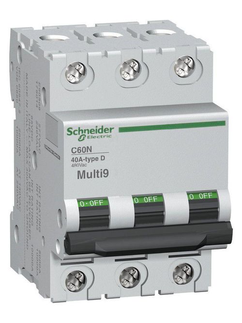 Product image for Square D MG24538 3-Pole 10 Amp 480 Star/277 Volt Thermal Magnetic Supplementary Protector