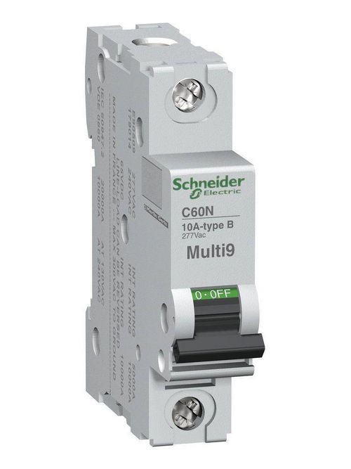 Product image for Square D MG17414 1-Pole 5 Amp 277 Volt Thermal Magnetic Supplementary Protector