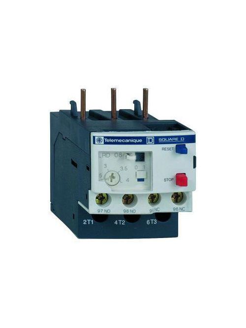 Product image for Square D LR3D1522A1 600 Volt 25 Amp 3-Pole Bi-Metallic Screw Clamp Terminal Thermal Overload Relay