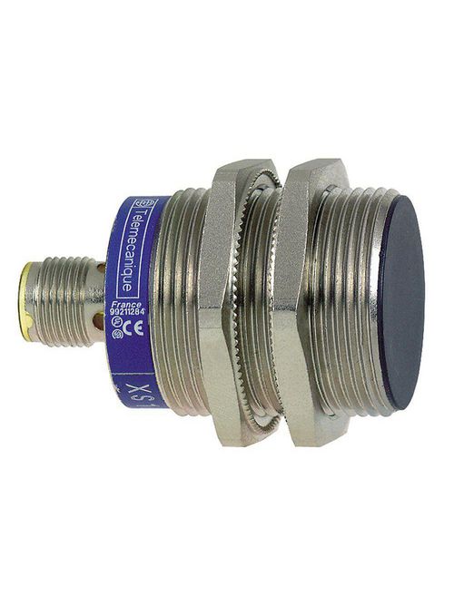 Product image for TES XS1N30PA349D Inductive proximity sensors XS, inductive sensor XS1 M30, L55mm, brass, Sn20mm, 12...24 VDC, M12