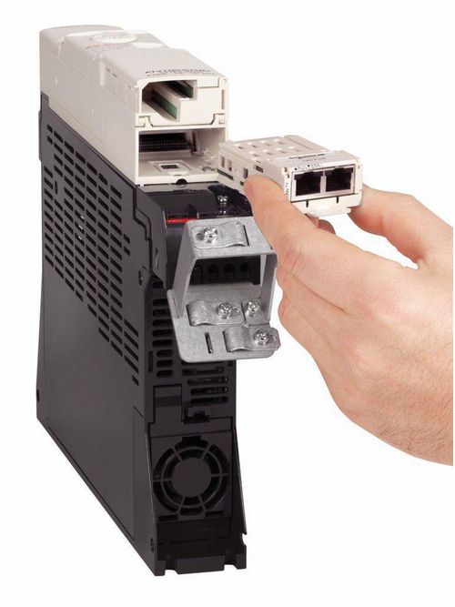 Product image for Square D VW3A3616 10/100 Mbps Ethernet TCP/IP RJ45 Communication Card