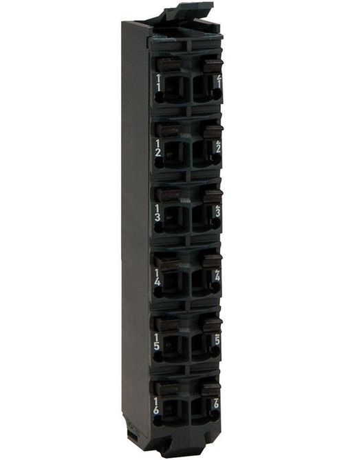 Product image for Square D TM5ACTB12 Terminal Block 24 VDC 12-Contact Electronic Module Terminal Block